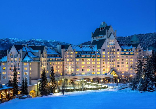 Skiing at the Fairmont Chateau Whistler